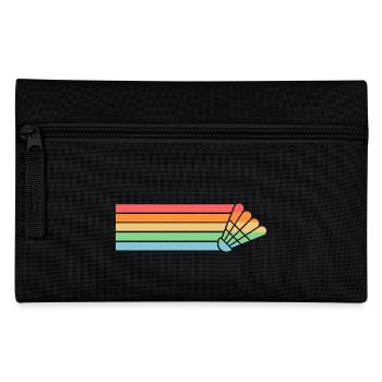 Federball Badminton - Federtasche - Schwarz - Vorne