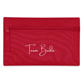 Team bridle heart red - Pencil Case - red - Front