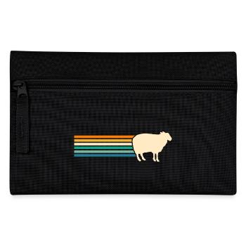 Schäfer Schaf - Federtasche - Schwarz - Vorne
