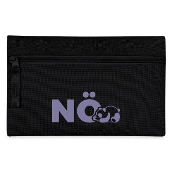 Geschenk Panda Bär Tier Sprüche Retro Vintage - Federtasche - Schwarz - Vorne