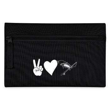 Angler Fishing - Pencil Case - black - Front