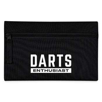 Dartboard Darts Gift Saying Darts Sports - Pencil Case - black - Front