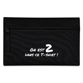 On est 2 - Trousse - noir - Devant