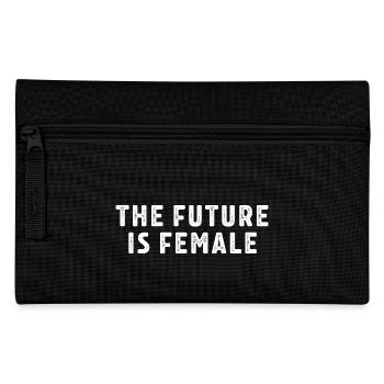 Féminisme Dicton Cadeau Vintage Émancipation - Trousse - noir - Devant