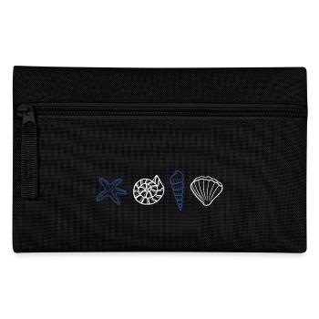 Muscheln - Meerestiere - Federtasche - Schwarz - Vorne