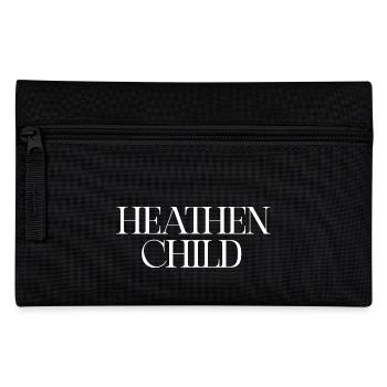 Heathen Child Aesthetic Gothic Rebellious - Pencil Case - black - Front