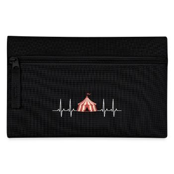 Zirkusliebhaber Zirkuskünstler Geschenkidee - Federtasche - Schwarz - Vorne