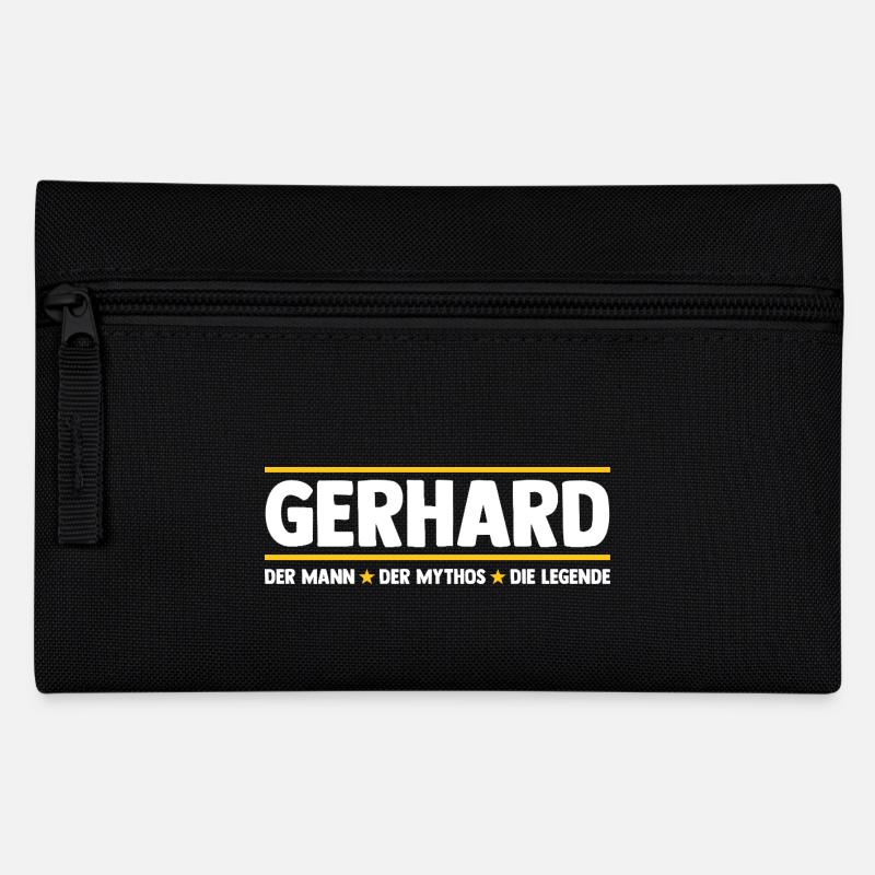 Gerhard - Federtasche - Schwarz