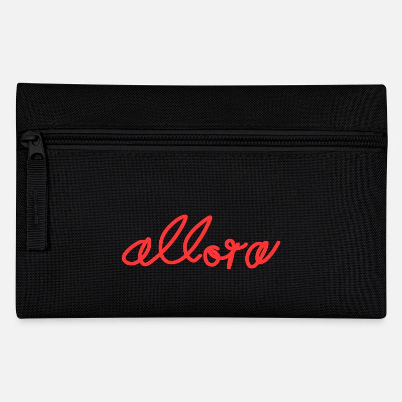 allora - Federtasche - Schwarz