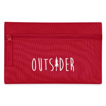 Outsider Adventure Enthusiast Exploration - Pencil Case - red - Front