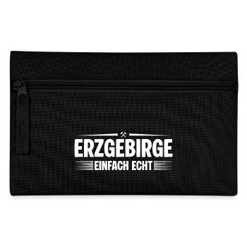 Erzgebirge einfach echt 2 - Federtasche - Schwarz - Vorne