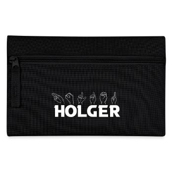 Langue des signes Holger - Trousse - noir - Devant