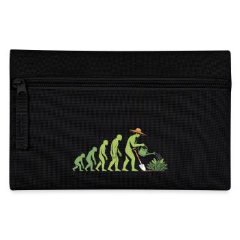 Evolution Gärtnern Gärtnern Gärtnern Gärtnern - Federtasche - Schwarz - Vorne