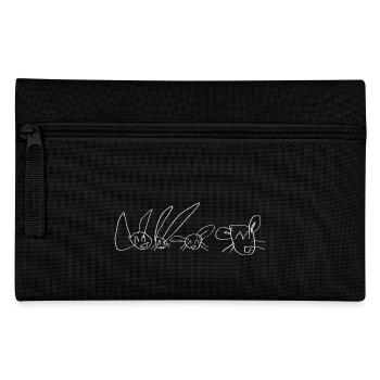 Happy animals (white) - Pencil Case - black - Front