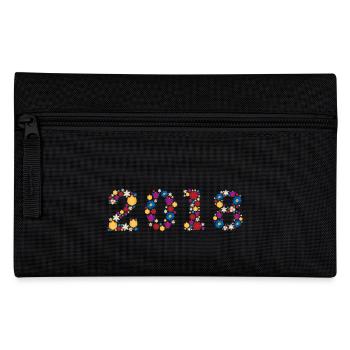 Fleurs 2018 - Trousse - noir - Devant