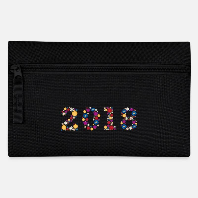 Fleurs 2018 - Trousse - noir