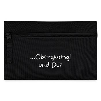 Obergiasing funny Giesinger saying - Pencil Case - black - Front