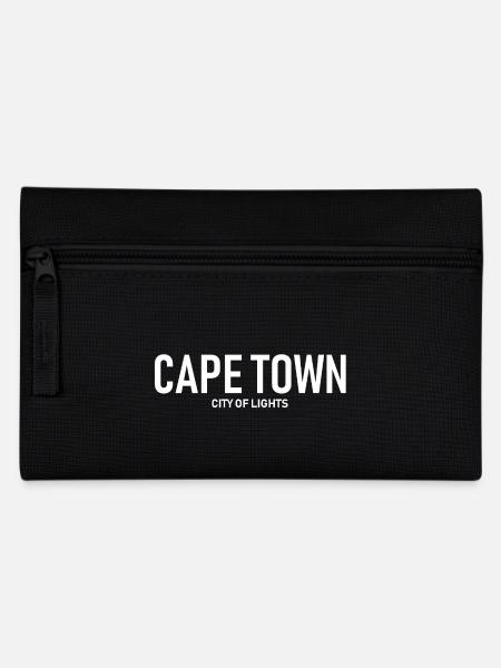 Cape Town City of Lights- South Africa - Kapstadt - Federtasche - Schwarz