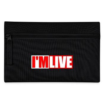 Live Streamer Stream Livestream irl Streams - Pencil Case - black - Front