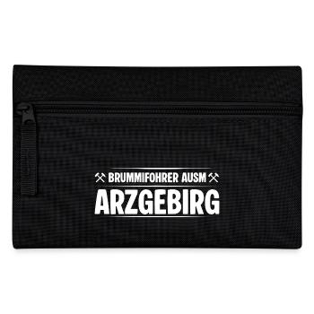 LKW Fahrer Erzgebirge - Federtasche - Schwarz - Vorne