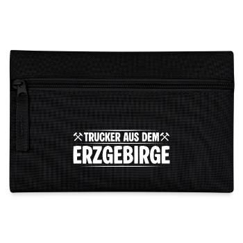 Trucker Erzgebirge - Federtasche - Schwarz - Vorne