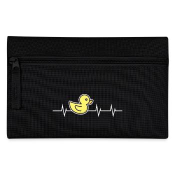 Heartbeat of a Duckling - Pencil Case - black - Front