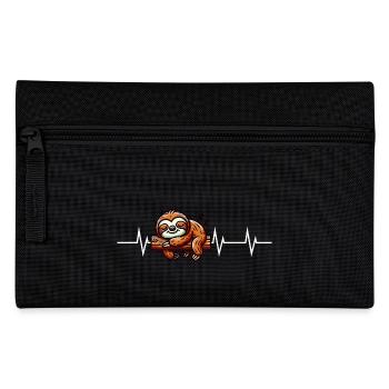 Heartbeat of Chill - Faultier Edition - Federtasche - Schwarz - Vorne