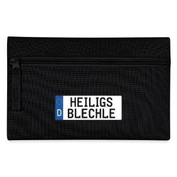 Heiligs Blechle | Typiquement souabe - Trousse - noir - Devant