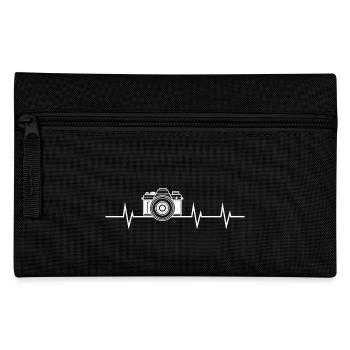 Photographie de battements de cœur - Trousse - noir - Devant