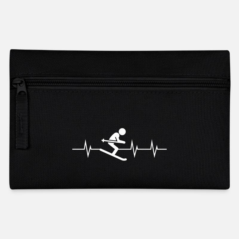 Battement de cœur du ski - Trousse - noir