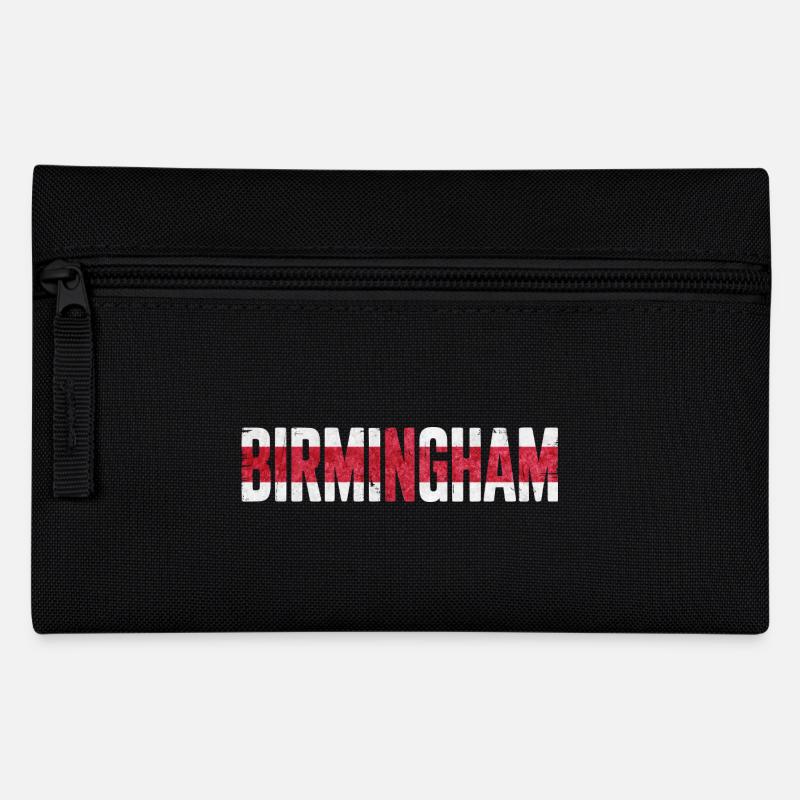 Birmingham, England - Pencil Case - black