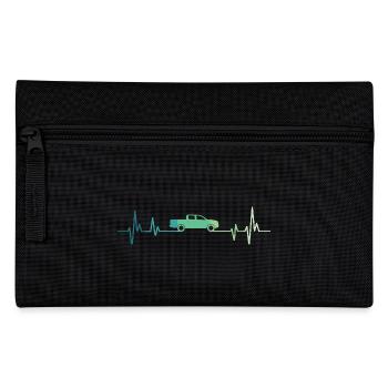 Pick-up heartbeat off-road car - Pencil Case - black - Front