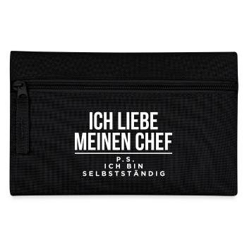 Chef-Design - Federtasche - Schwarz - Vorne
