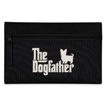 The Dogfather - Yorkshire Terrier Yorkie - Federtasche - Schwarz - Vorne