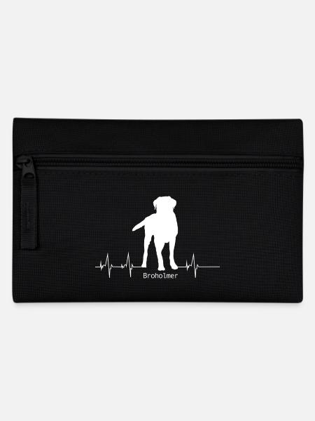 Broholmer Shirt-Heartbeat - Federtasche - Schwarz