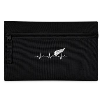 Neuseeland - Geschenk - Federtasche - Schwarz - Vorne