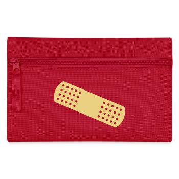 Band-aid - Pencil Case - red - Front