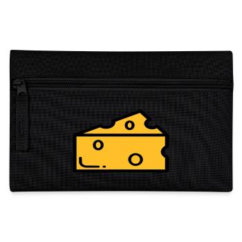 cheese - Pencil Case - black - Front