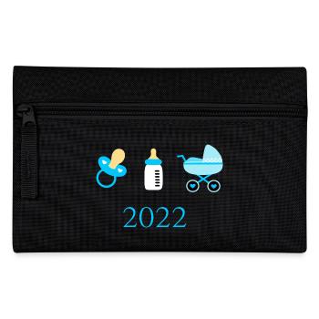 Baby 2022 Birth Family - Pencil Case - black - Front