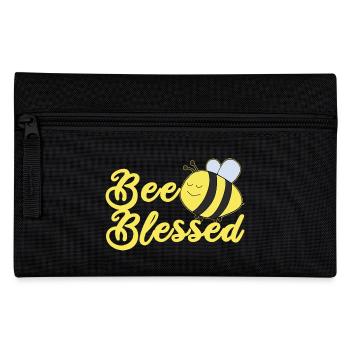 Christliches Motiv Kinder Taufe - Federtasche - Schwarz - Vorne