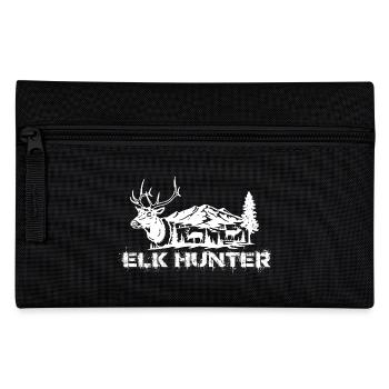 Elk Hunting Elk Hunter - Pencil Case - black - Front
