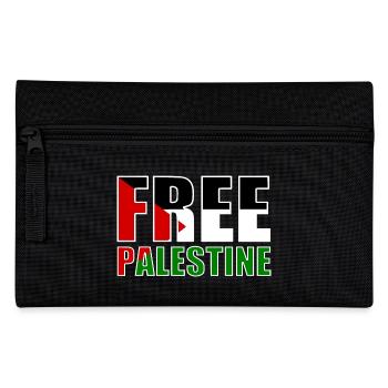 Free palestine - Trousse - noir - Devant