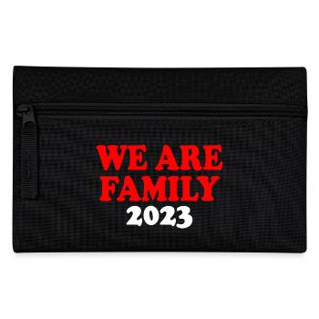 We are family - Pencil Case - black - Front