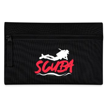 Read White Diving Flag Underwater Exploration - Federtasche - Schwarz - Vorne
