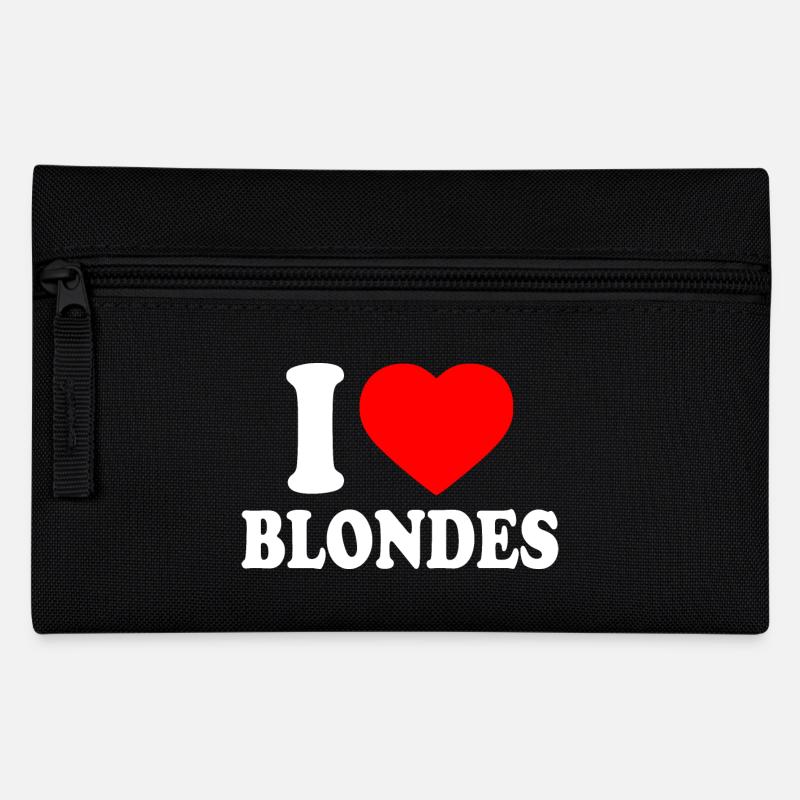 I love blondes - Trousse - noir