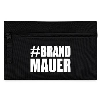 brandmauer - Federtasche - Schwarz - Vorne