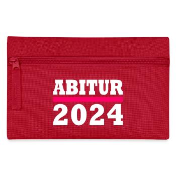 Abitur 2024 - Federtasche - Rot - Vorne