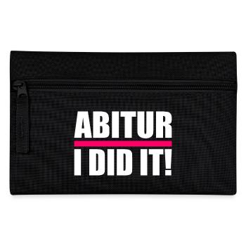 Abitur - Federtasche - Schwarz - Vorne