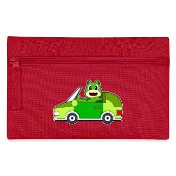 Frosch Auto - Federtasche - Rot - Vorne