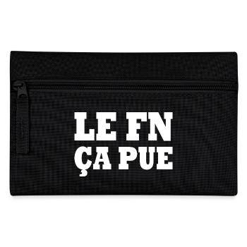 The FN stinks - Pencil Case - black - Front